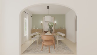 Modern, Coastal, Minimal, Scandinavian Dining Room by Havenly Interior Designer Sana