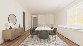 Scandinavian Dining Room by Havenly Interior Designer Diego