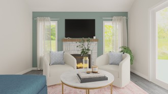 Midcentury Modern Living Room by Havenly Interior Designer Deyanira
