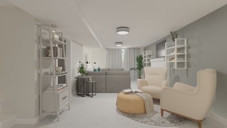 Contemporary, Bohemian Living Room by Havenly Interior Designer Julie