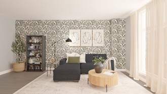 Modern, Traditional Living Room by Havenly Interior Designer Marcela