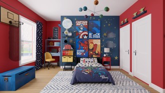Eclectic, Midcentury Modern Bedroom by Havenly Interior Designer Estrellita