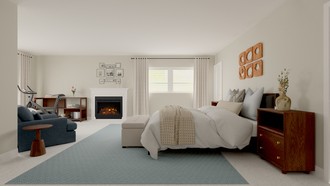 Contemporary, Eclectic, Traditional Bedroom by Havenly Interior Designer Gabriela