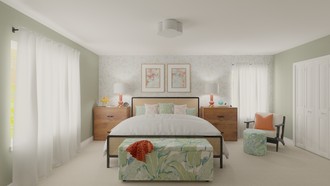 Eclectic, Transitional Bedroom by Havenly Interior Designer Angela