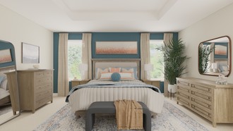 Classic, Eclectic, Coastal, Traditional, Transitional Bedroom by Havenly Interior Designer Nicole