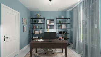 Modern, Classic, Traditional Office by Havenly Interior Designer Ana