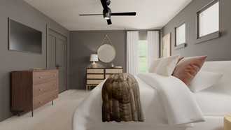 Modern, Eclectic, Midcentury Modern Bedroom by Havenly Interior Designer Alix