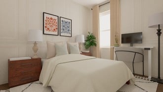Classic, Midcentury Modern Bedroom by Havenly Interior Designer Andrea