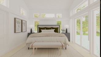 Contemporary Bedroom by Havenly Interior Designer Ashley