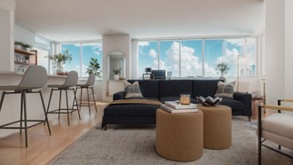Modern, Scandinavian Living Room by Havenly Interior Designer Maria