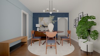 Midcentury Modern Dining Room by Havenly Interior Designer Carolina