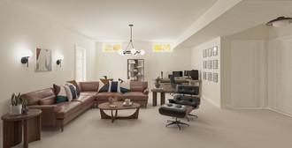 Midcentury Modern Living Room by Havenly Interior Designer Diego