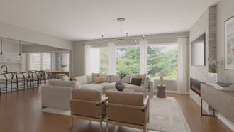  Living Room by Havenly Interior Designer Caitlin