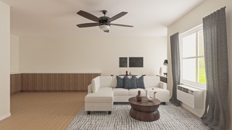 Modern, Minimal Living Room by Havenly Interior Designer Diego