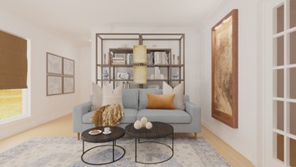 Modern, Classic Reading Room by Havenly Interior Designer Ashley