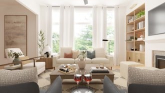 Contemporary, Classic Contemporary Living Room by Havenly Interior Designer Lilia