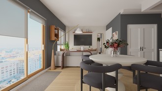 Contemporary, Scandinavian Living Room by Havenly Interior Designer James