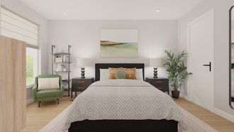 Contemporary, Modern, Classic, Eclectic, Transitional Bedroom by Havenly Interior Designer Jennifer