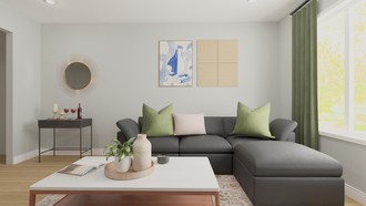 Midcentury Modern Living Room by Havenly Interior Designer Megan