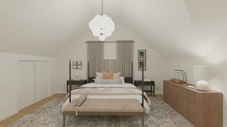 Contemporary, Classic Contemporary Bedroom by Havenly Interior Designer Angie