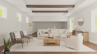 Modern, Scandinavian Living Room by Havenly Interior Designer Blanca