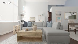 Contemporary, Modern, Coastal, Traditional Living Room by Havenly Interior Designer James