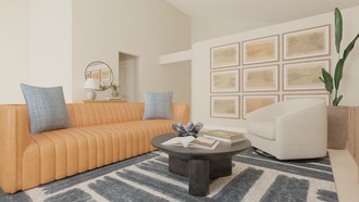 Contemporary Living Room by Havenly Interior Designer Sharlene