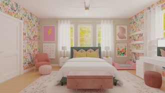 Bohemian Bedroom by Havenly Interior Designer Bertha