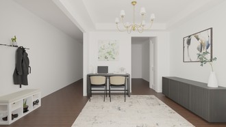 Classic, Glam, Transitional Office by Havenly Interior Designer Katelyn