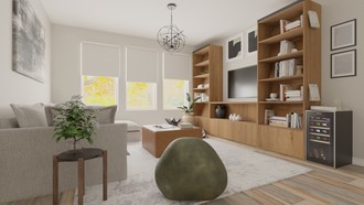 Contemporary Living Room by Havenly Interior Designer Valeria