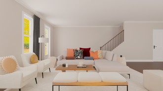 Classic, Glam Living Room by Havenly Interior Designer Daniela