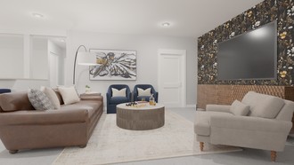  Living Room by Havenly Interior Designer Amber