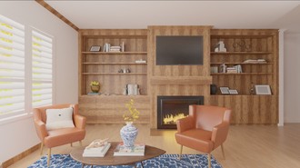 Modern, Eclectic Living Room by Havenly Interior Designer Begona