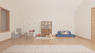 Bohemian, Rustic Playroom by Havenly Interior Designer Diego