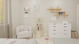 Midcentury Modern, Scandinavian Bedroom by Havenly Interior Designer Celeste