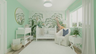 Contemporary Nursery by Havenly Interior Designer Kait