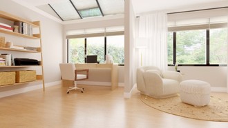 Midcentury Modern, Minimal Bedroom by Havenly Interior Designer Jessie