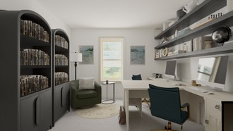 Traditional Office by Havenly Interior Designer Sophia