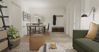 Modern, Transitional, Minimal Living Room by Havenly Interior Designer Vye