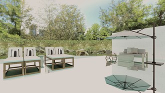 Contemporary, Transitional Outdoor Space by Havenly Interior Designer Sarah