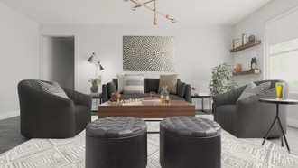 Modern Living Room by Havenly Interior Designer Mariana