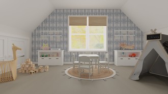 Coastal Playroom by Havenly Interior Designer Ariel