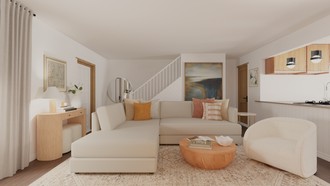 Contemporary, Minimal, Scandinavian Living Room by Havenly Interior Designer Michelle