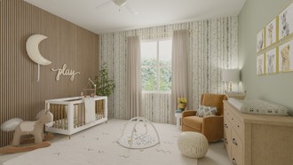 Classic Contemporary, Warm Transitional, New Classic Nursery by Havenly Interior Designer Sana