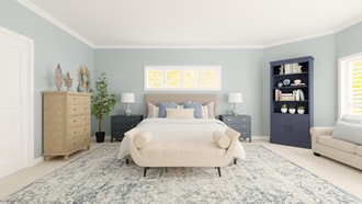 Classic, Coastal, Traditional Bedroom by Havenly Interior Designer Nicole