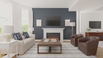 Contemporary Living Room by Havenly Interior Designer Amanda