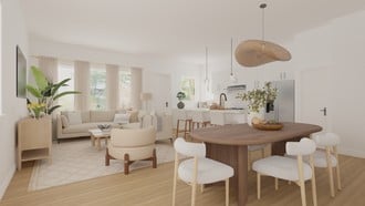 Minimal Living Room by Havenly Interior Designer Kait