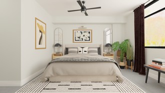 Modern, Bohemian Bedroom by Havenly Interior Designer Diego