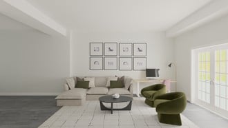 Contemporary Office by Havenly Interior Designer Cristina