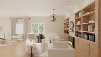 Contemporary, Modern, Classic Living Room by Havenly Interior Designer Briana